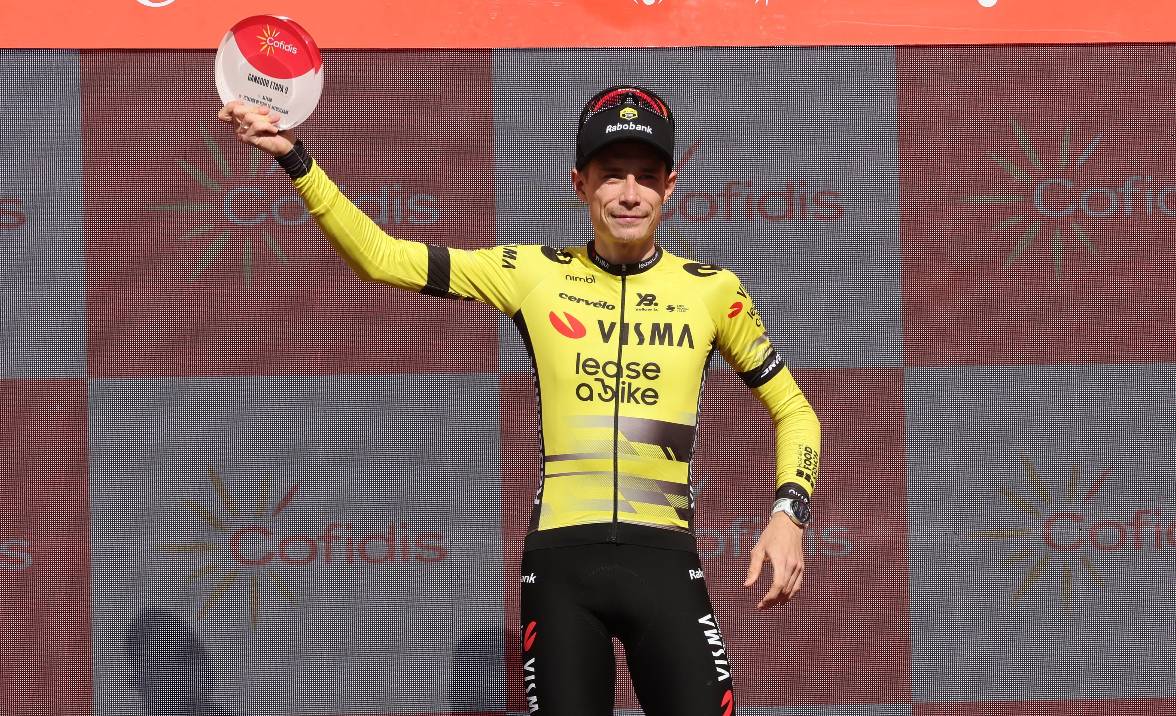 31/08/25 VUELTA CICLISTA ESPAÑA 2025ETAPA 9ALFARO - VALDEZCARAYMETA