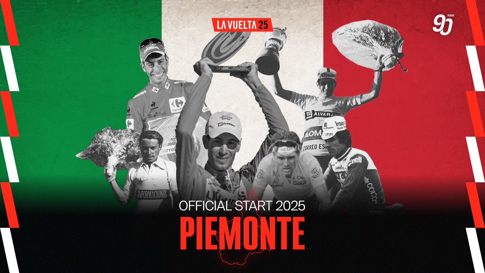 La Vuelta 2025 Torino'da başlayacak