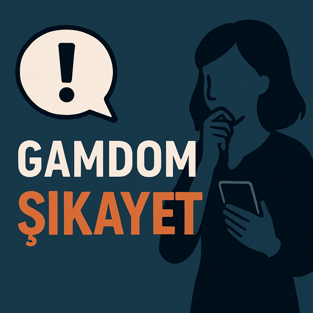Gamdom Şikayet Gamdom Şikayet Türkiye