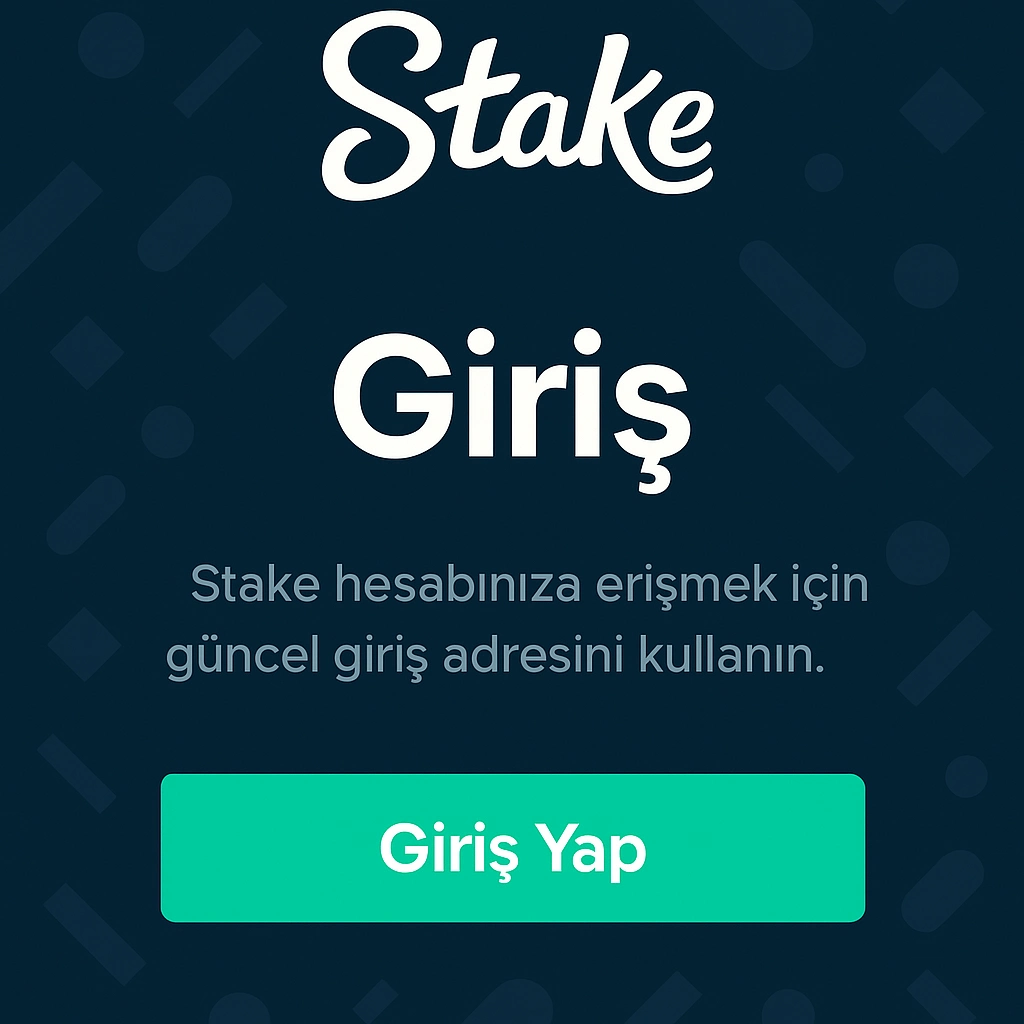 Stake Giriş Stake Giriş İşlemi Türkiye