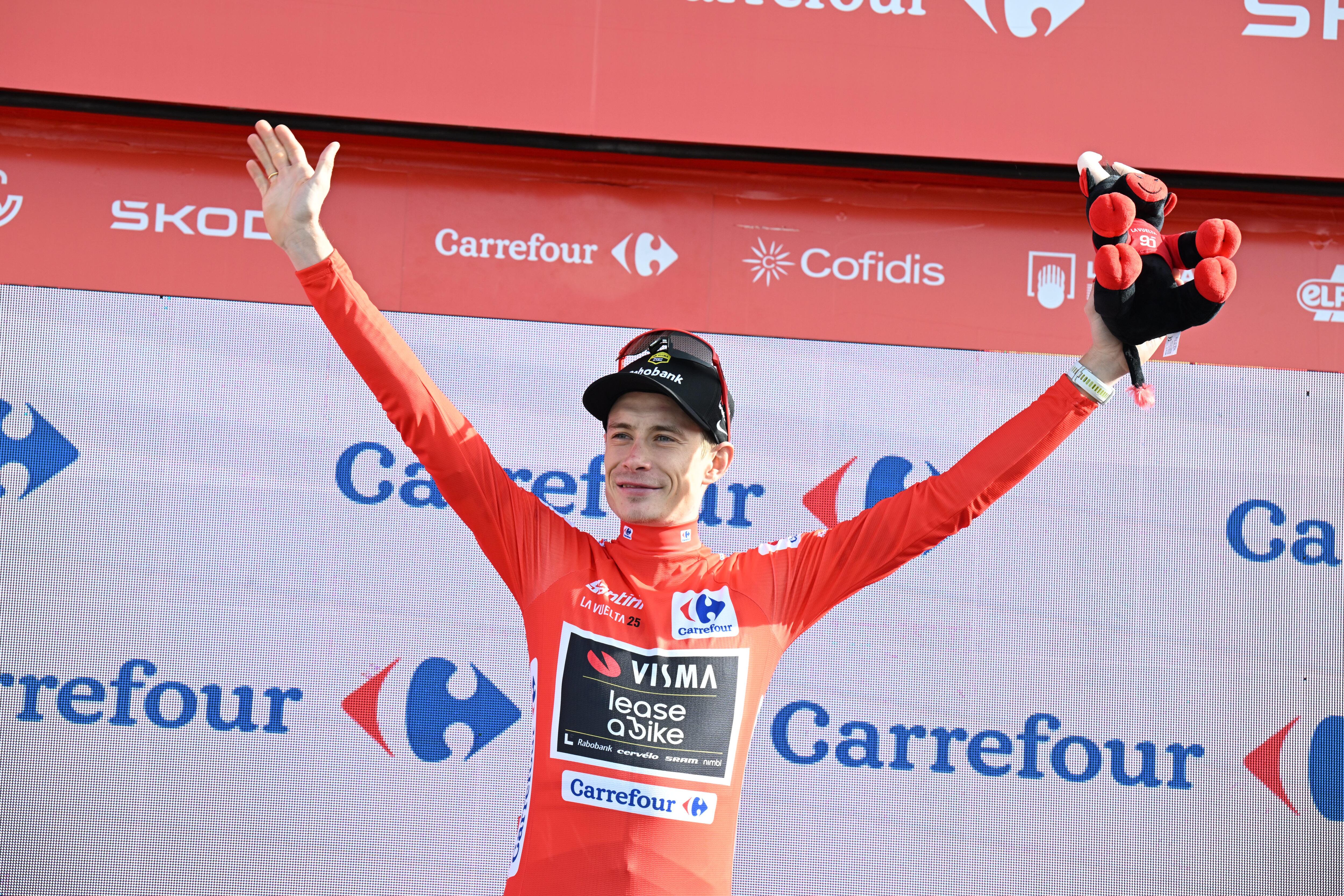 Vuelta a España 2025 final podium