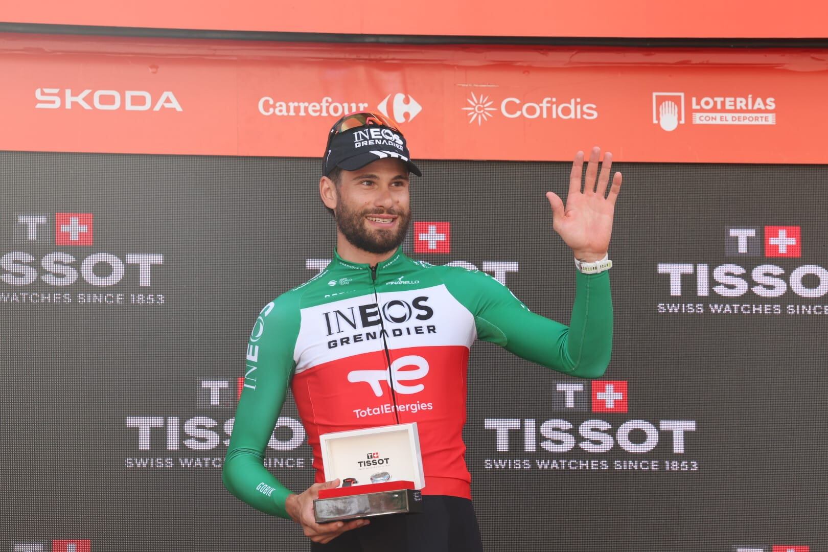 Filippo Ganna Vuelta 2025 zafer anı