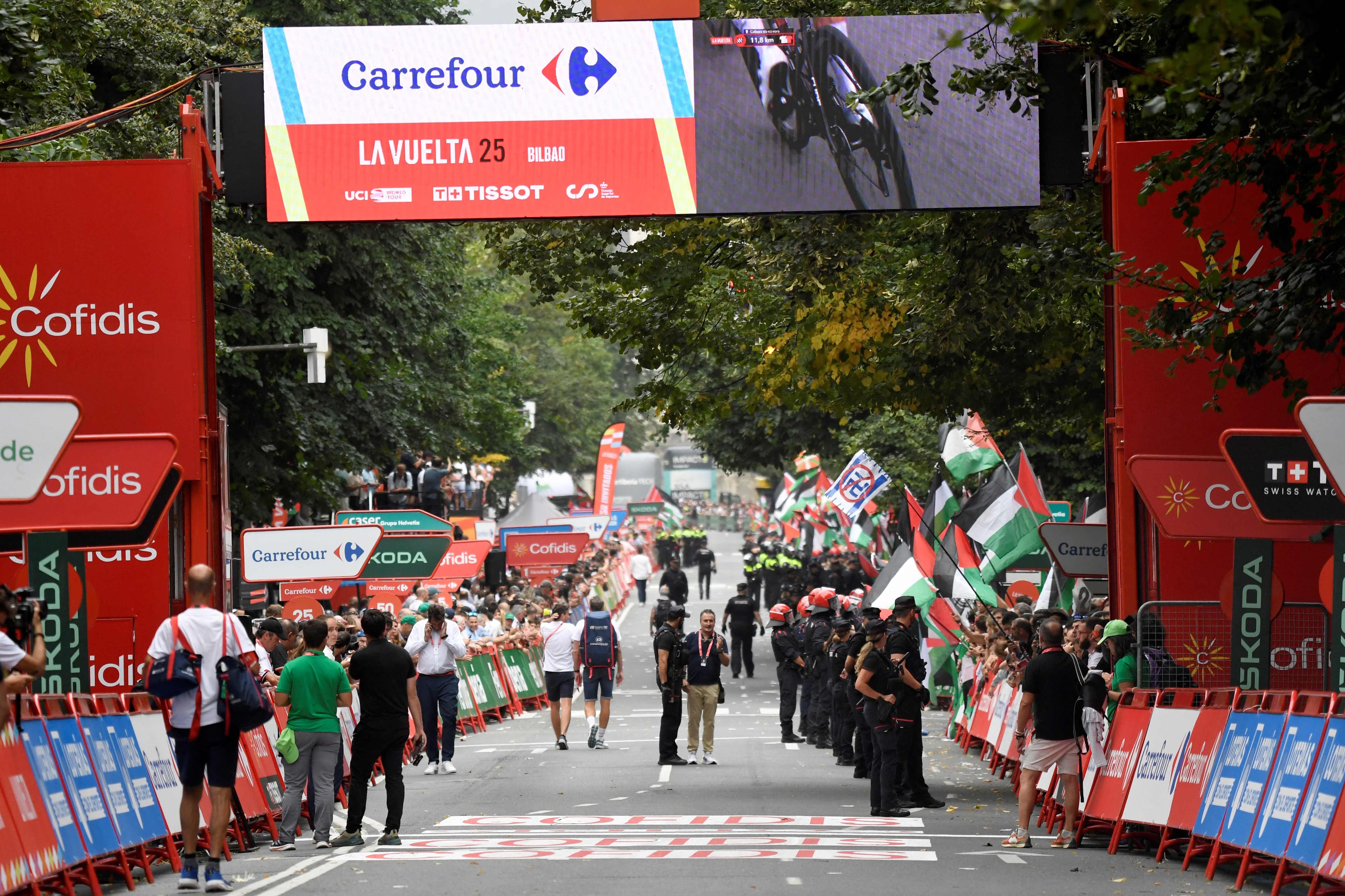 Vuelta a España protestoları