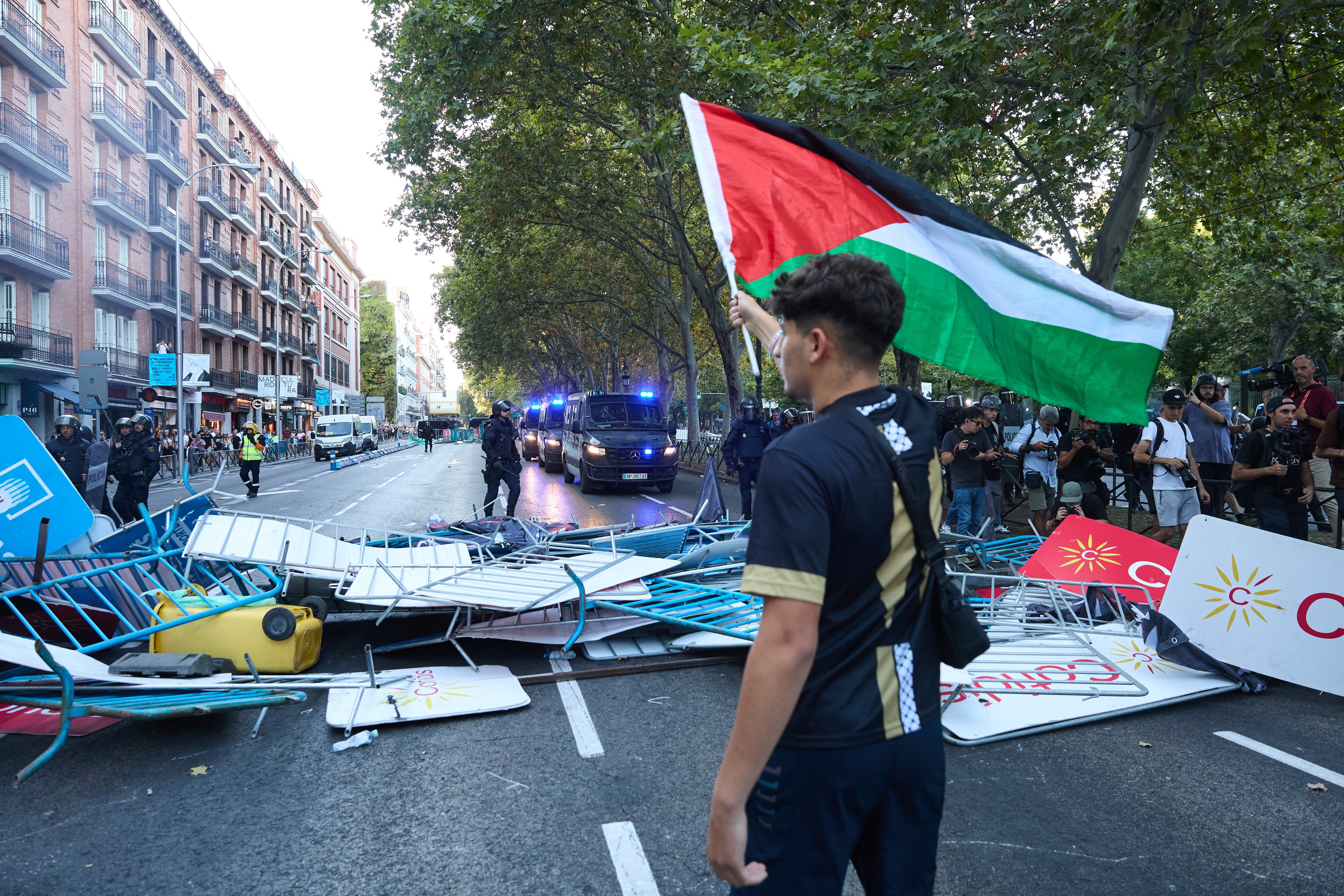 Vuelta a España protestoları