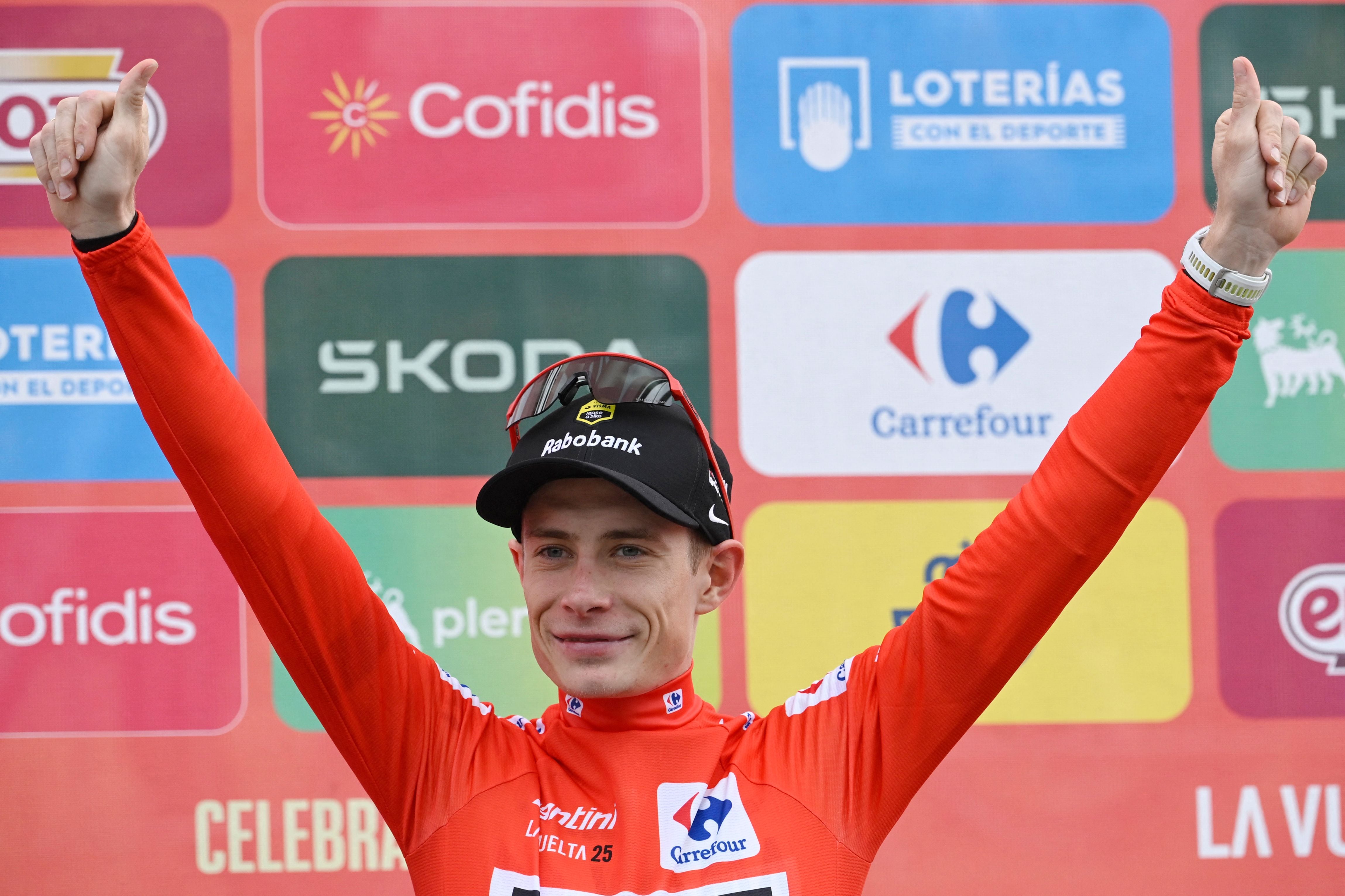 Jonas Vingegaard Vuelta lideri