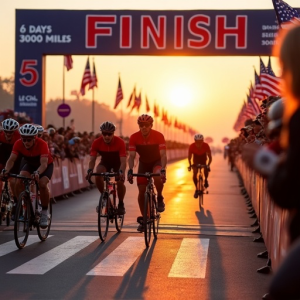 Le Col SUB6 Takımı Amerika Bisiklet Yarışı Rekorunu Kırdı: 6 Günde 3000 Mil Dayanıklılık Başarısı