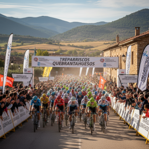 Treparriscos ve Quebrantahuesos'ta Nefes Kesen Start! Yarışçılar Böyle Başladı