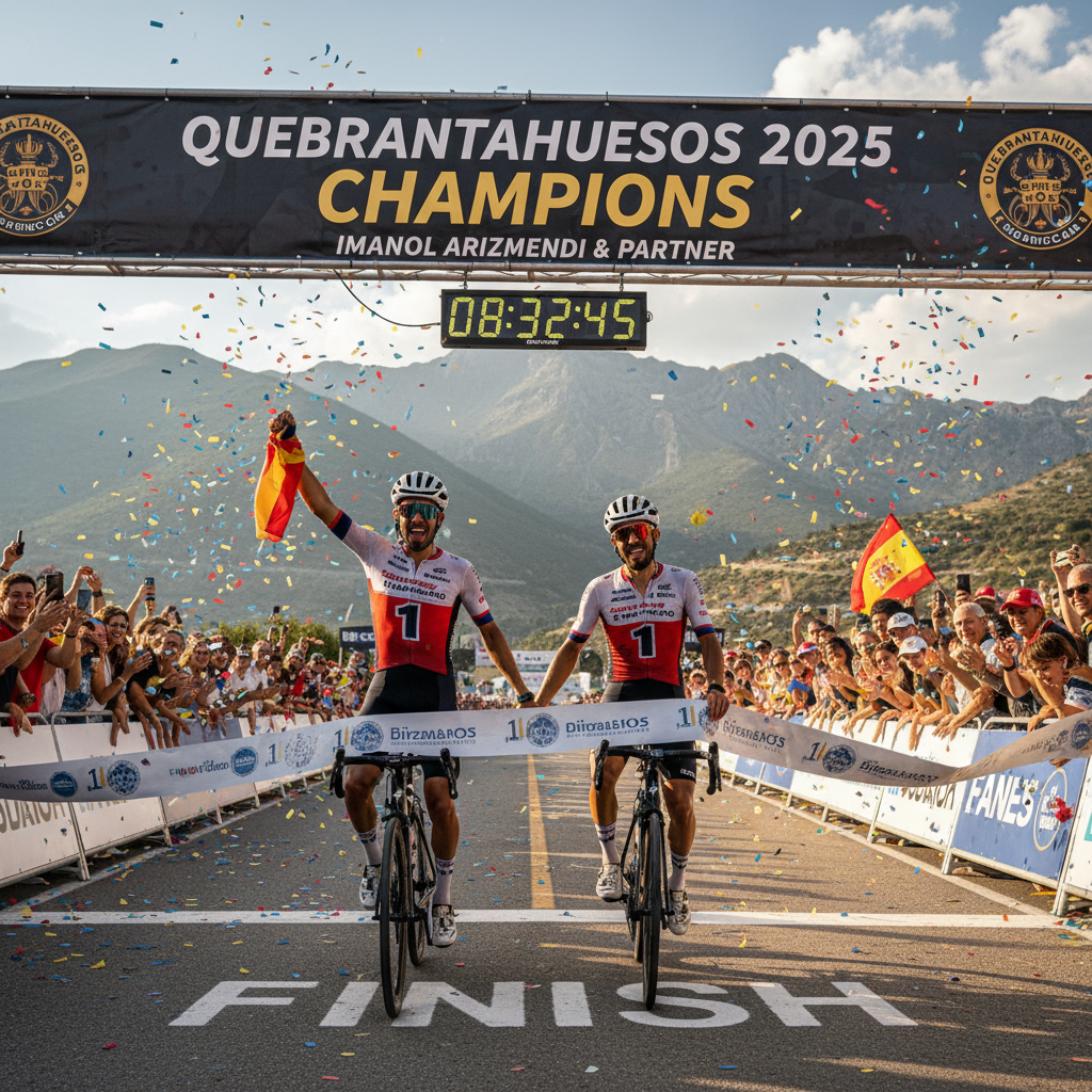 Imanol Arizmendi Quebrantahuesos 2025 Şampiyonu Oldu: 'Partnerimle Birlikte Yarışarak Finish Çizgisini Geçmek Hayalim'