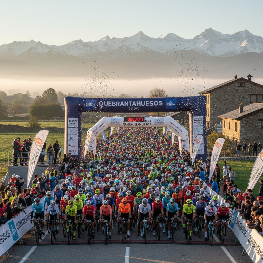 Quebrantahuesos 2025: 2.330 Bisikletçi İçin Katılım Limiti Açıklandı!
