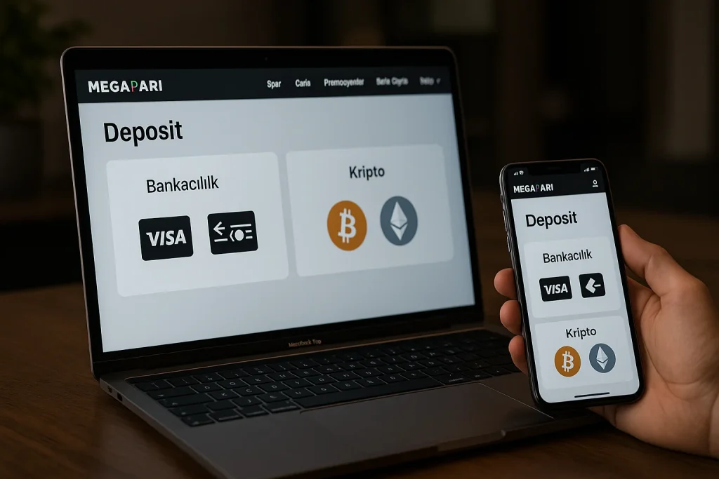 Megapari bankacılık ve kripto deposit