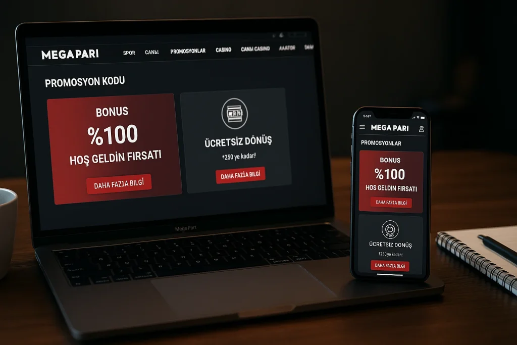 Megapari bonus ve promosyonlar
